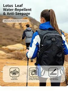NEW High-Capacity 10L Small Hiking Backpack Travel Daypack Outdoor Sports Cycling Bags Fashion Lightweight Packable Back Pack for Women Men Black,Mother's Day Gift