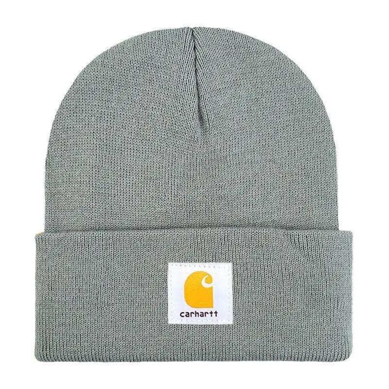 Carhartt hats New Fall & Warm for Outdoor Activities Stylish & Winter Printed Knit Beanie for Adults Windproof