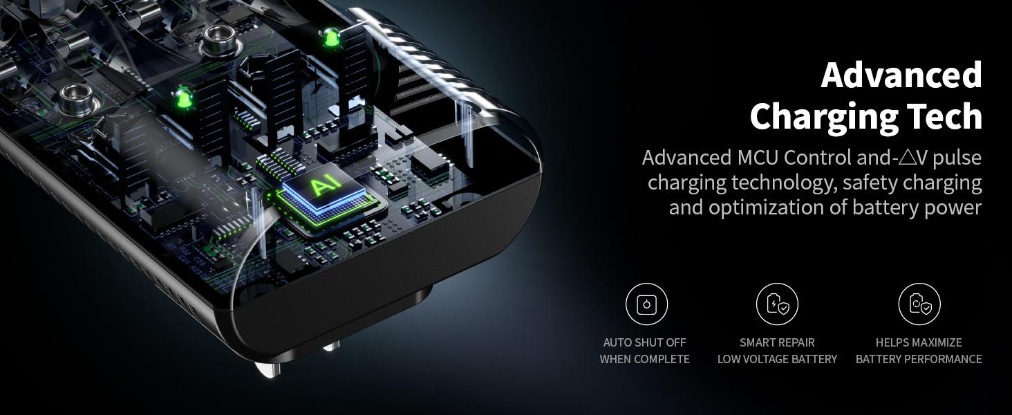 EBL 3 in 1 Multiple Function Battery Smart Charger With AA AAA Rechargeable Batteries Kit