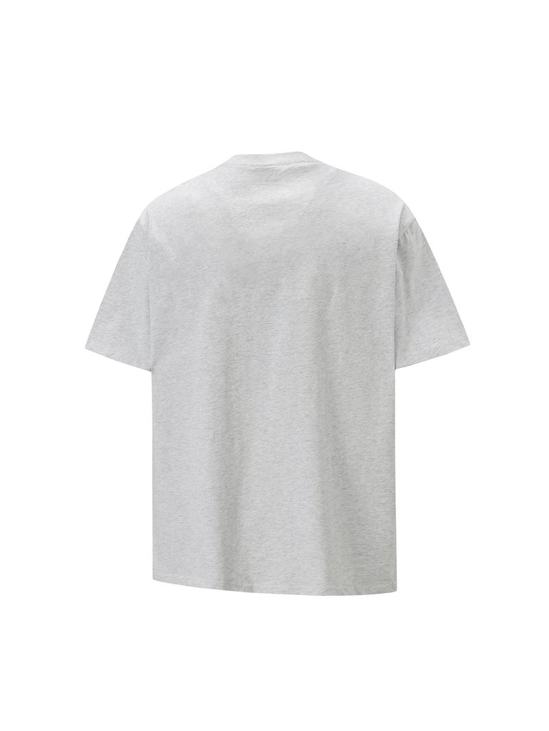 CCCMAI Men's Solid Color Short Sleeve T-Shirt Casual Cotton Tee Solid Colors Black White Gray All Colors Street Style Menswear Summer Basic Loose Fit Solid Color T-Shirt Short Sleeve Versatile American Style Men's Cotton Half Sleeve Casual Shirt Crewneck