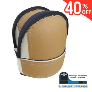 TROXELL USA Leatherhead SuperSoft Knee Pads – Size Large, Lightweight & Comfortable, Bagged Pair
