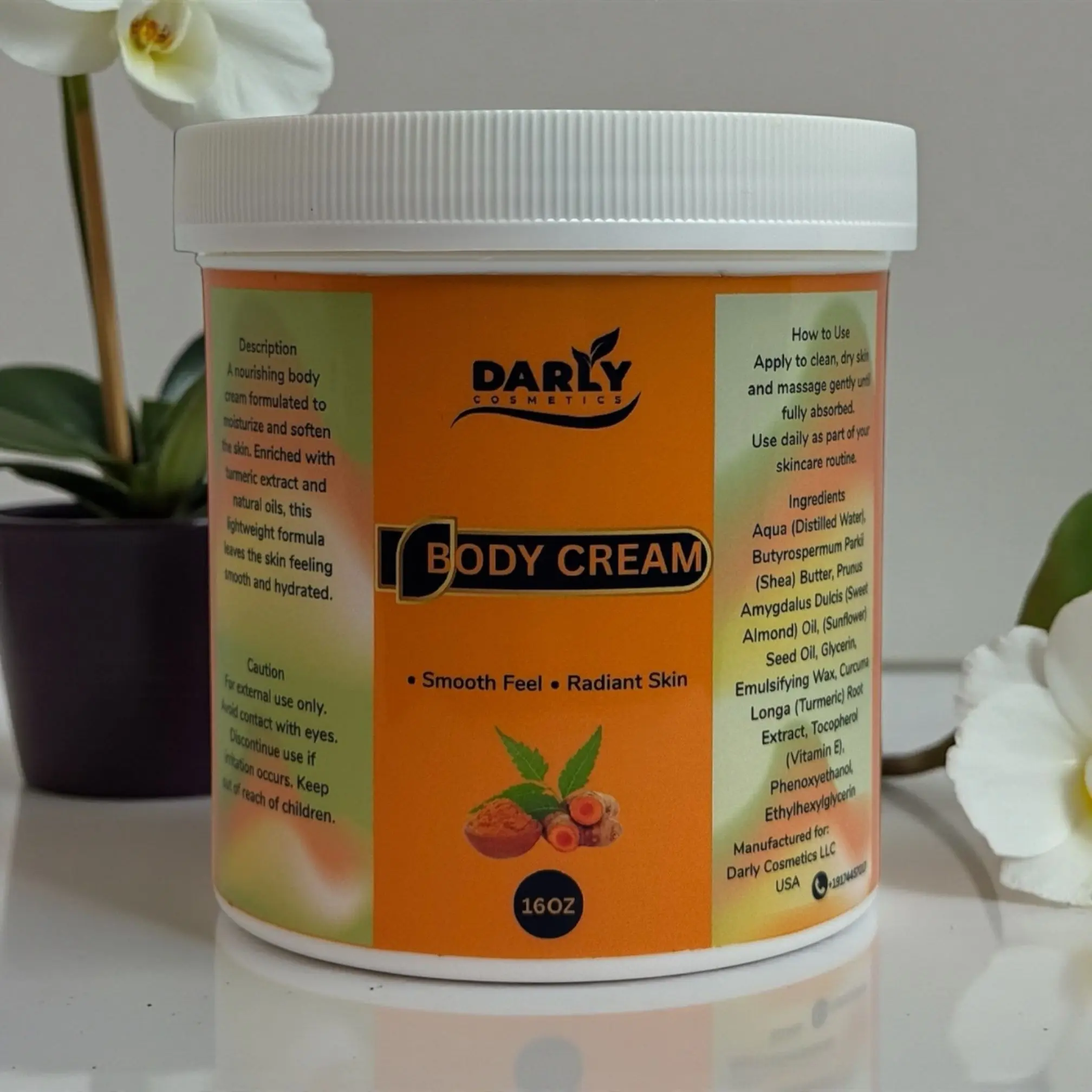 Extra Strong Body Cream 16 oz