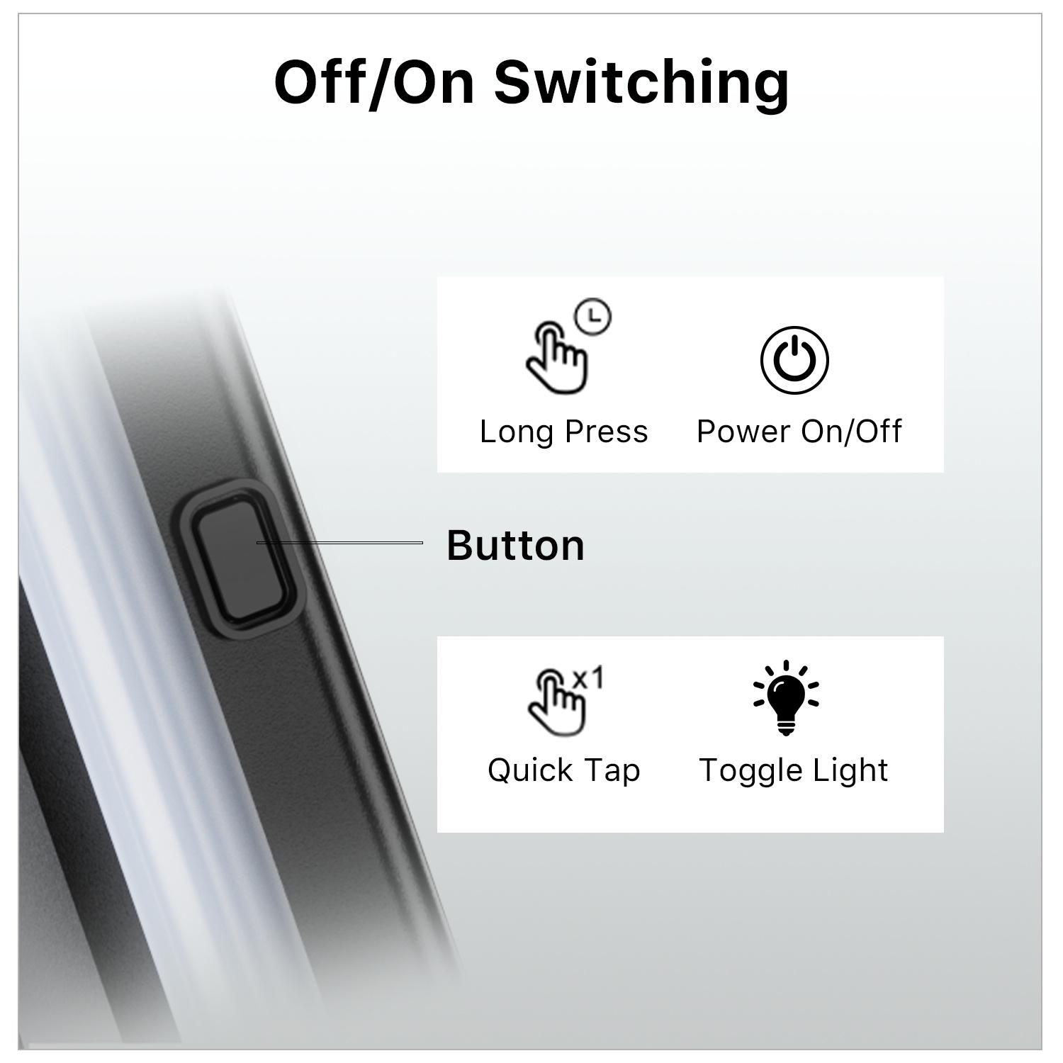 MyBat Pro Selfie Stick, Extendable SpotLight Tripod Stand with 8" Dimmable LED Light, Remote Control Cellphone Holder for TikTok/Video Recording