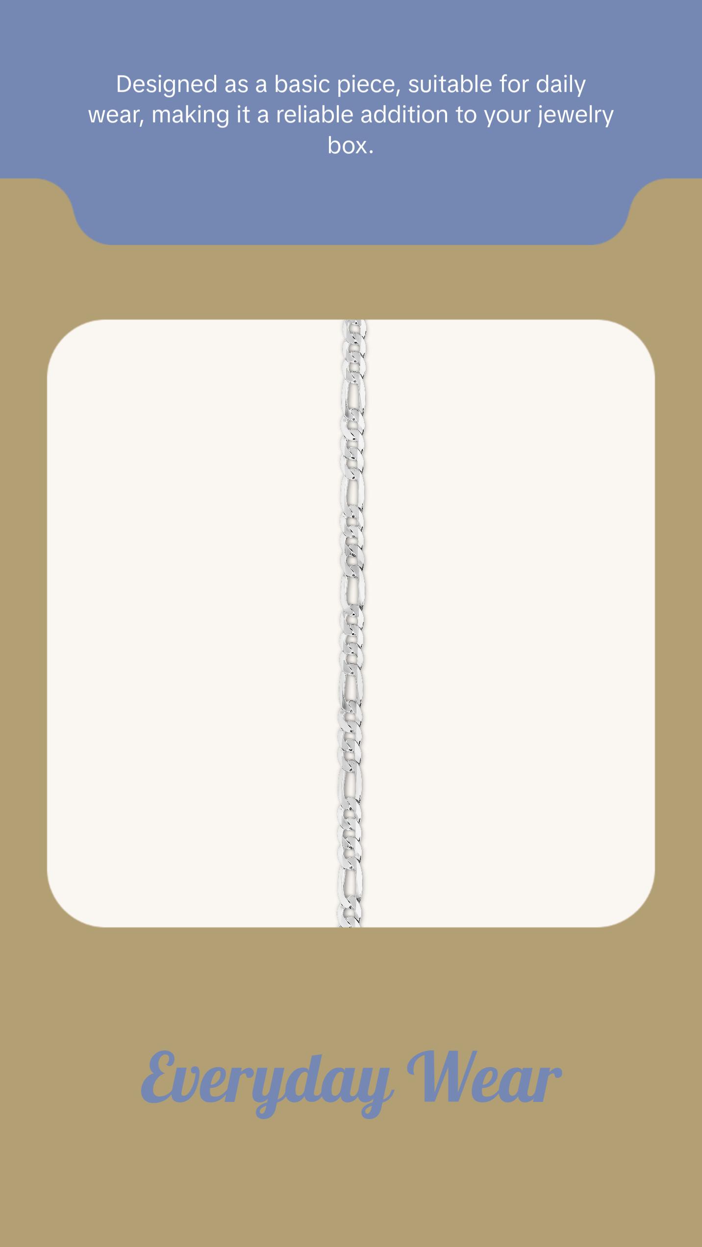 Figaro Link Bracelet