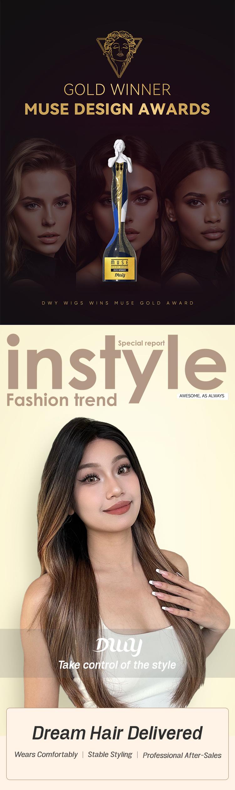 Okley C-DWY Mono Lace Front Free Part Long Wavy Rooted Brown with Highlights Glueless Synthetic Wig for Women 24 Inches Okley C-DWY Mono Lace Front Free Part Long Wavy Rooted Brown with Highlights Glueless Synthetic Wig for Women 24 Inches