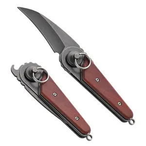 Outdoor camping EDC tools, portable fruit knife, small folding knife, gift for friends