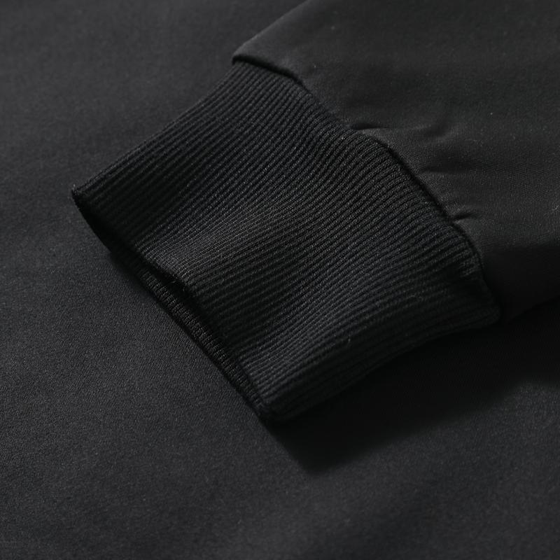 3COUNTS Men's Heavyweight Crew Neck Sweatshirt Autumn Winter Warm Pullover Knitwear No Stretch Fabric Long Sleeve Casual Sports Cold Weather Essential Winter Sweater Outdoor Activities Classic Comfort Fabric Middleweight Windproof