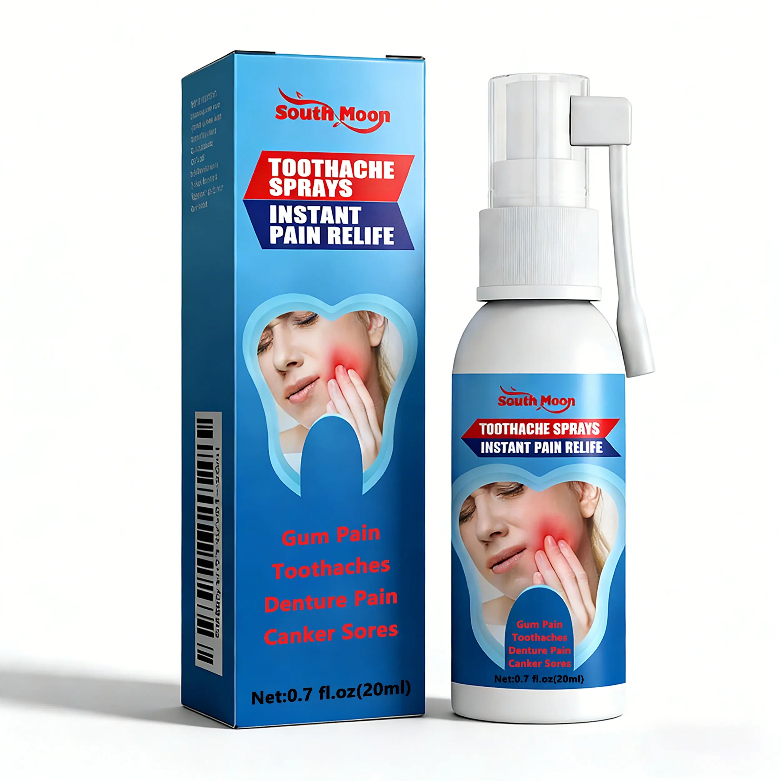 Oral Care – Gentle Care for Sensitive Teeth; Soothes Gum Discomfort; Helps Maintain Tooth Health; Daily-Use Gentle Formula Spray