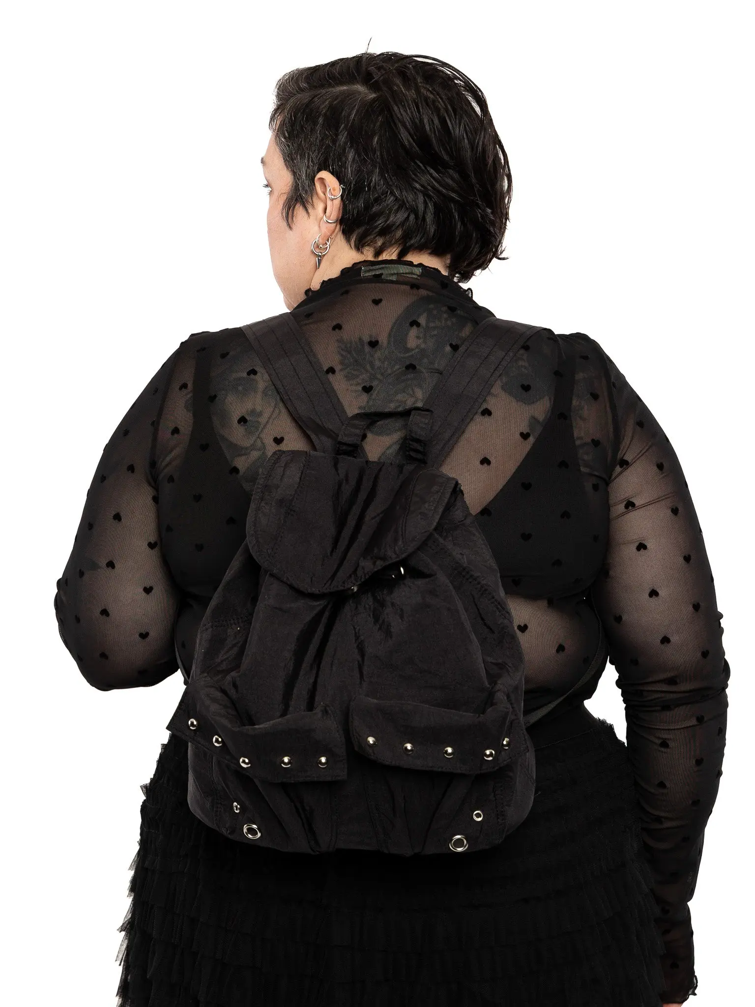 Damien Nylon Cargo Backpack