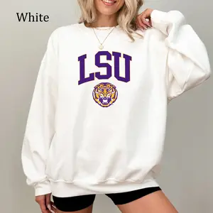 Vintage Sport Teams LSU TIGERS Gameday Football Unisex Graphic Sweatshirt, Casual Streetwear For Everyday Wear