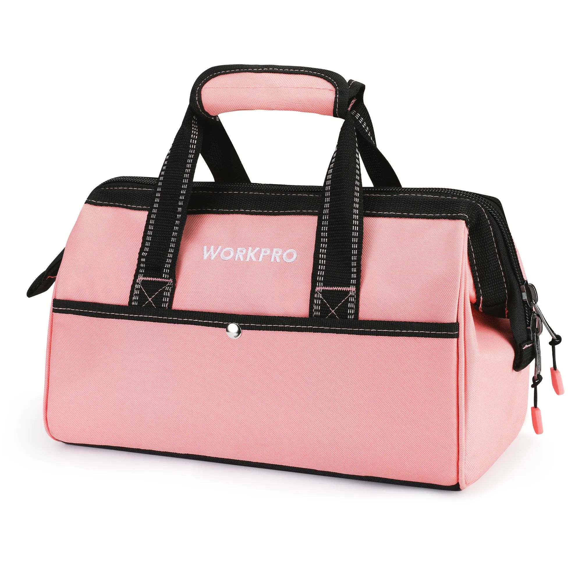 #backtoschool WORKPRO 13-inch Tool Bag, Wide Mouth Tool Tote Bag with Inside Pockets for Tool Storage