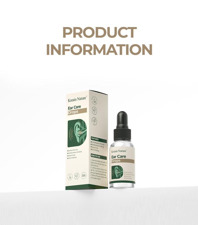Kreain Nature 6 Meniere's Syndrome Ear Care – Contains Magnolia Biondii Bud & Carthamus Tinctorius Flower Extract to Relieve Tinnitus & Hearing Loss