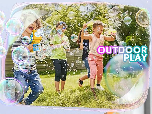 Bubble Machine 2 Pack with Colorful Lights, Automatic Bubble Maker Machine, 12-Hole Bubbles Wands Blaster for Toddlers, Summer Toys, Kids Gifts, Holiday, GiftsSlapable