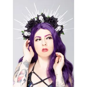 Malevolent Desire Rose Skull Crown