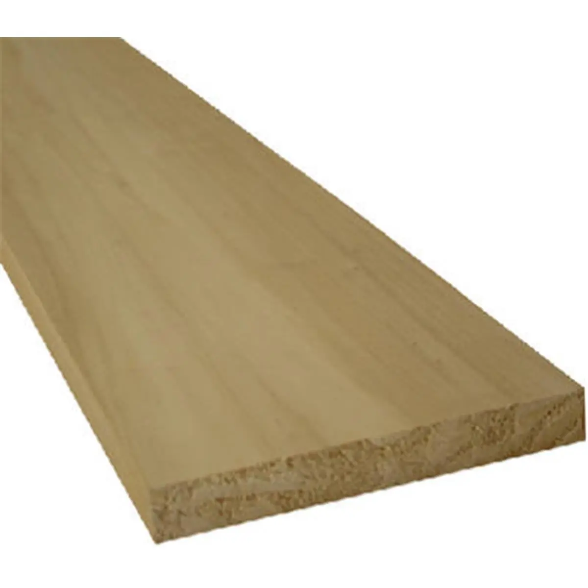 212 MAIN 1x6 Premium Solid Poplar Wood Board, 4 ft Long (Actual 0.75-in x 5.5-in), 100% Defect-Free with Surfaced Edges for DIY Home Projects