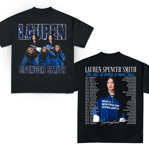 Lauren Spencer Smith The Art Of Being A Mess Tour Unisex T Shirt 2026 Tour Gift For Fan