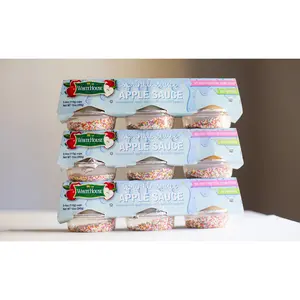 Sprinkle Sauce - unsweetened apple sauce with sprinkle toppers