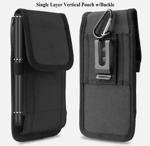 Cell Phone Holster for iPhone 13 14 15 16 17 Pro Max 12 11 XR Samsung Galaxy S25 S24 Ultra S23+ S22 S21 S20 Note 20 A14 A15 A35 A16 A36 5G A17 Belt Clip Holster Phone Pouch Holder Carrying Case:1-PACK