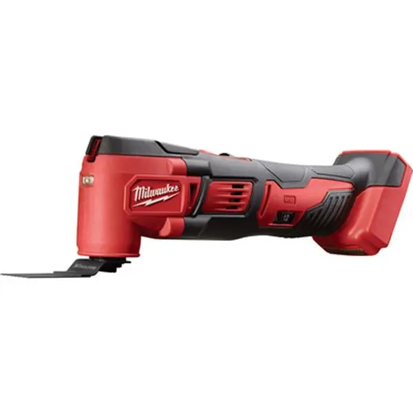 Milwaukee 2626-20 M18 Series Cordless Multi-Tool - Tool Only, 3-Phase Drive Motor, 380V, Lithium-Ion, Pneumatic Braking System, Premium Components, 18000 OPM Cut, 2.7lb (Model 44284)