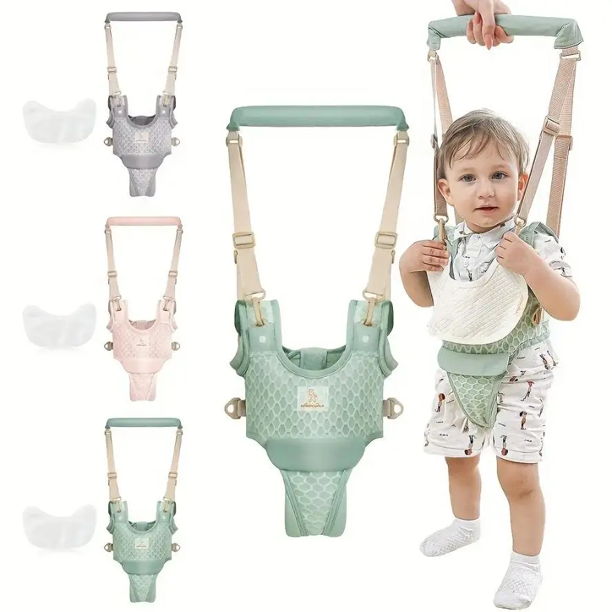 Essential Lightweight Vest-Style Safety Harness, All-Season Walking Support with Handheld Support, Breathable Lightweight Materials for Day Comfort