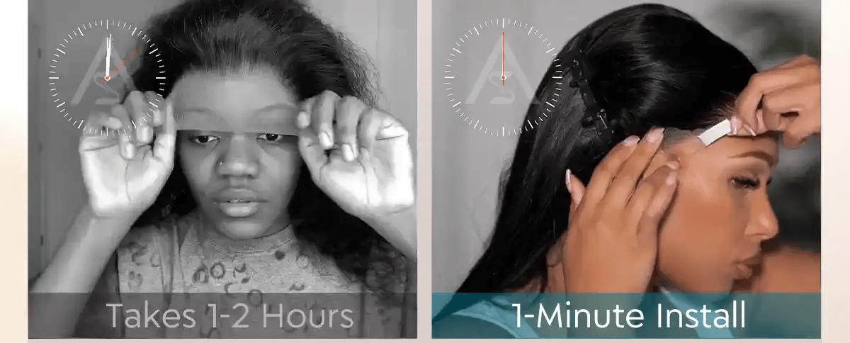 [Salon-Quality] Trendy Butterfly Cut Face- Framing Peacock Curls Pull Go 13x6 Full Glueless Lace Front Wig Pre-Styled Heavy Layers Cut Body Wave Natural hairline Human Hair 250% Density Wave Wig