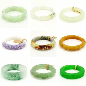 Carved Bangle 【NO.001-009】