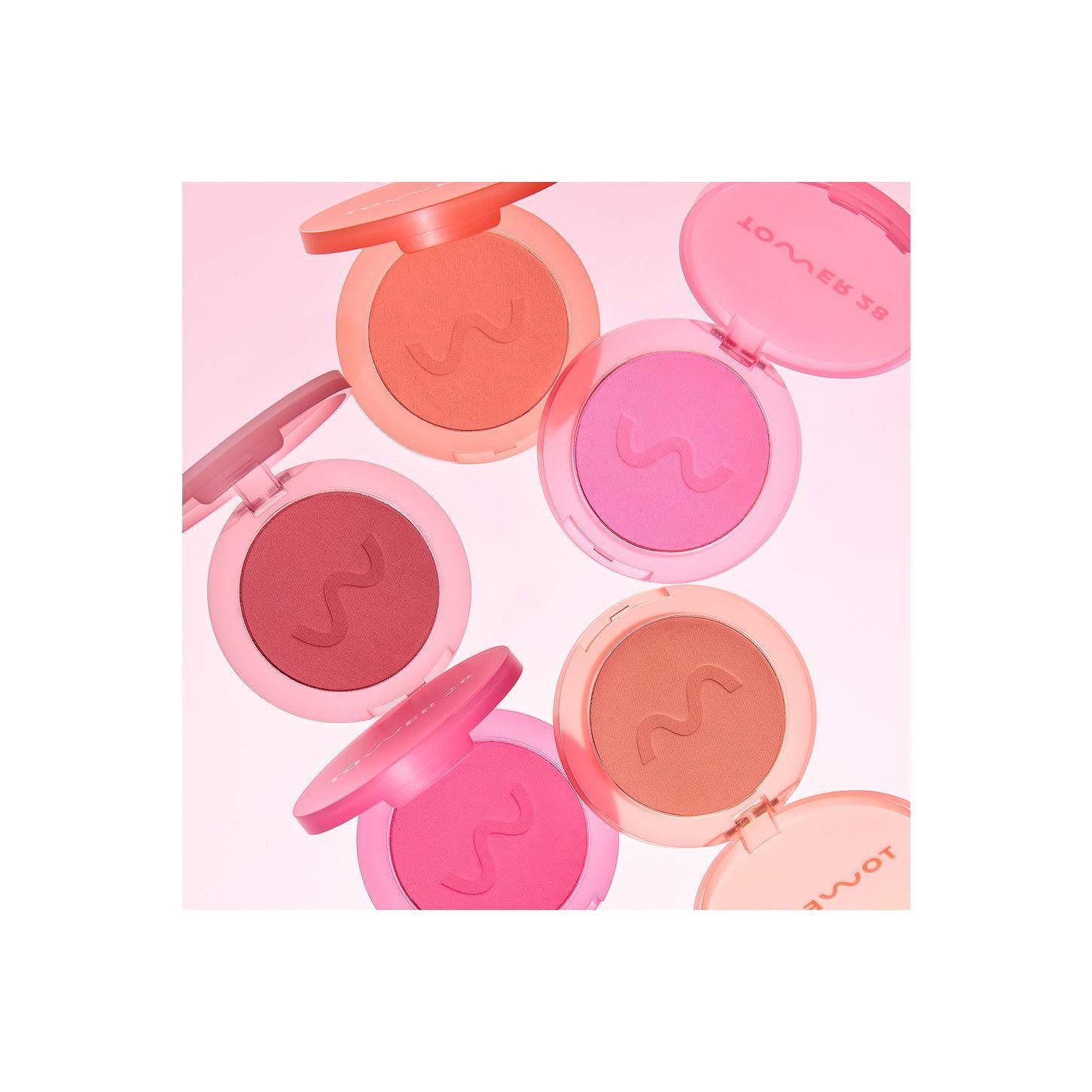 Tower 28 Getset Blur + Set Matte Powder Blush in Long Beach Iced Tea