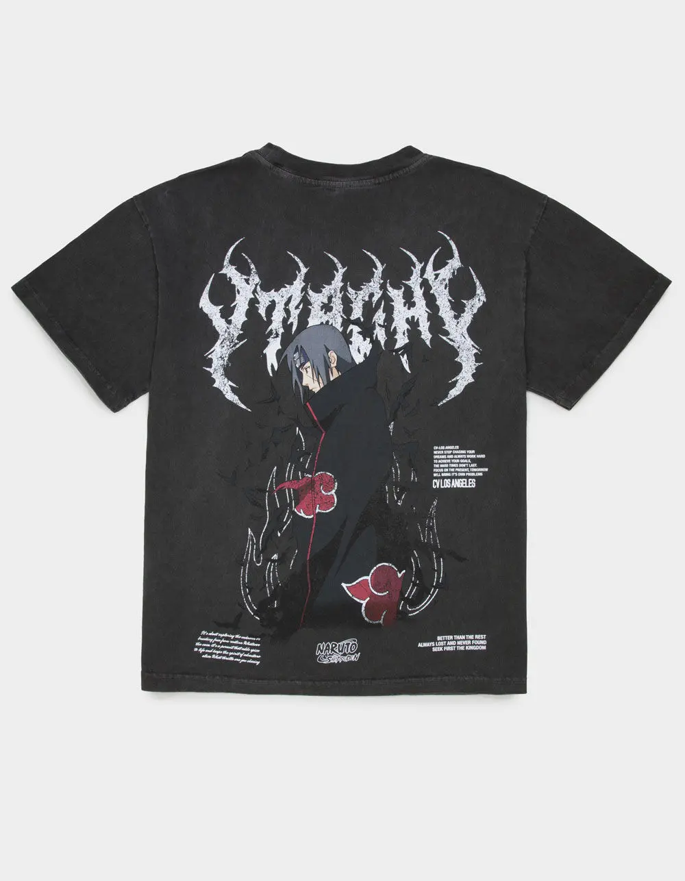 CVLA x Naruto Itachi Mens Boxy Tee