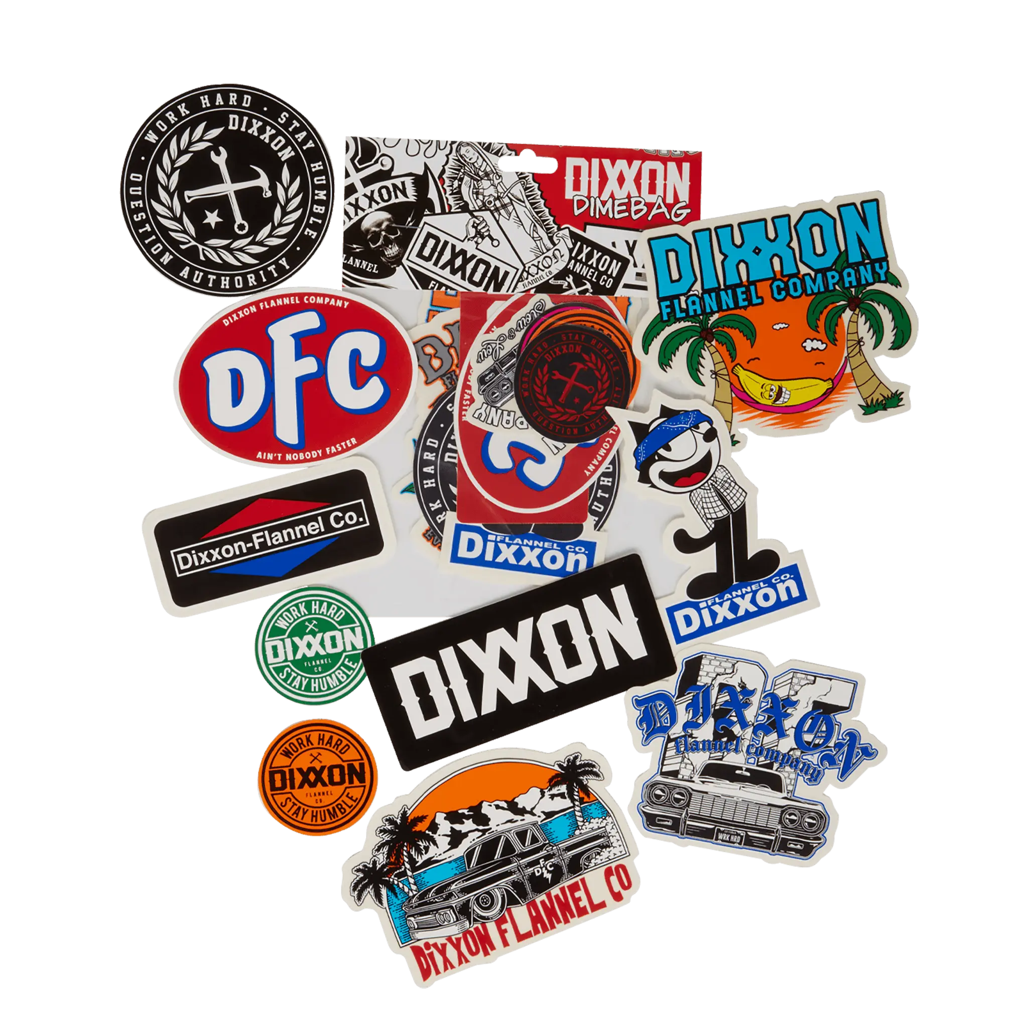 Dixxon Dimebag Sticker Pack
