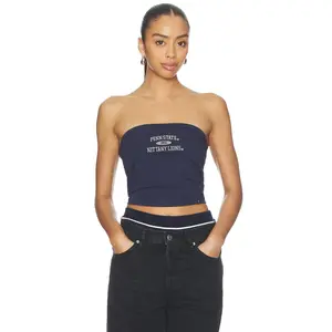 Hype and Vice Penn State Tube Top in Navy