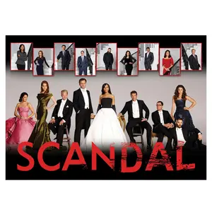 Scandal Cast Collage 1000 Piece Jigsaw Puzzle