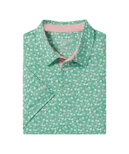 SSCO Field Bloom Printed Polo