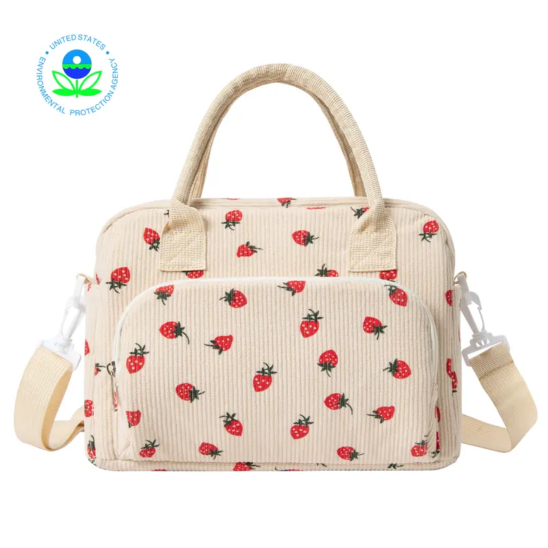 MEXS Lunch Bag Tote Bag Lunch Organizer Lunch Holder Insulated Lunch Cooler Bag for Picnic Office for Women/Men, Available in L & M Sizes