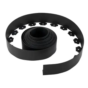 33 ft x 4 in Flexible Landscape Edging with 30 Spikes and 2 Stakes