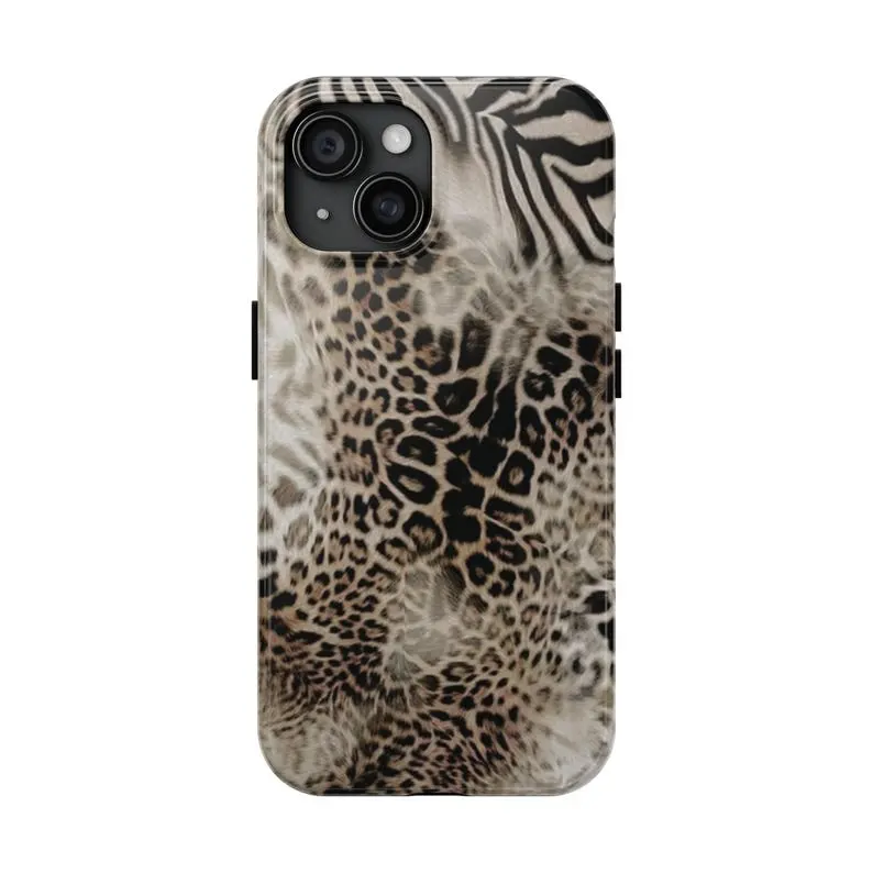 Animal Print Cheetah Zebra Tiger Phone Case, Supports wireless charging, Phone Cases Phone Cover Hard Phone Case for iPhone 17 ProMax, s24 ultra and  16, 15, 14, 13, 12, 11 Pro Max, X, XR, 7 Plus,screen protector,fidgets Durable Prote for iPhone 13