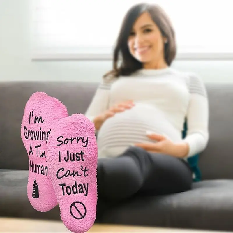 Funny Pregnancy Socks for Moms-To-Be - Gifts for Expecting Mothers
