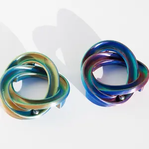 3D Printed - Knot fidget figurine, PLA material Eco Friendly