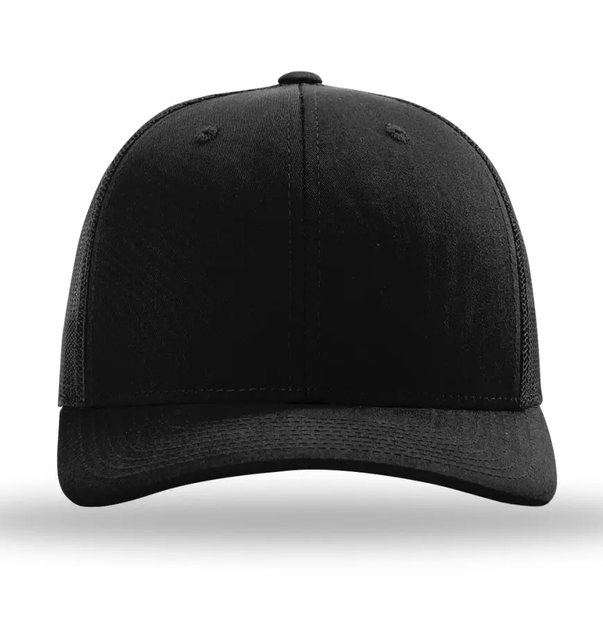Richardson 112 Adjustable Snackback Trucker Hat OSFM Blank Mesh Back 100+ Colors