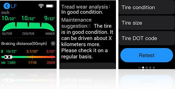 Autel MaxiTPMS TBE200 Laser Tread Depth & Brake Disc Examiner