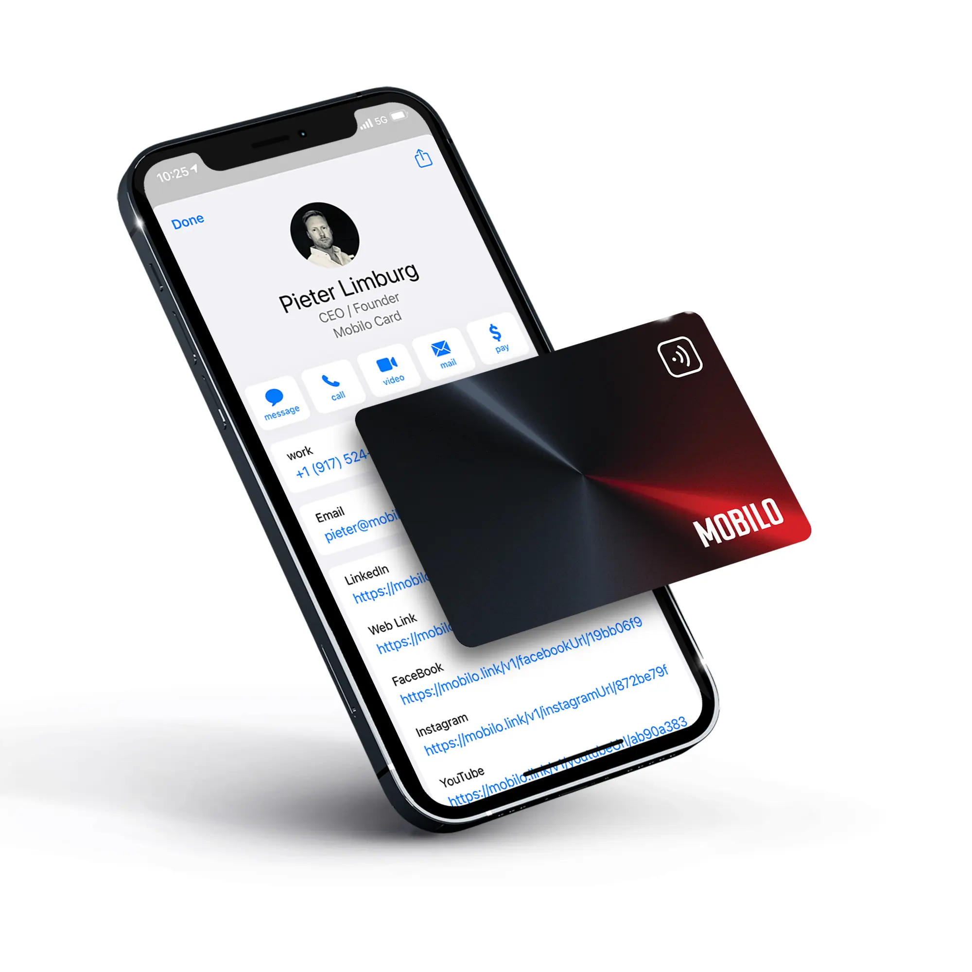 Mobilo Card | Smart Business Card - Tap, Share, Connect