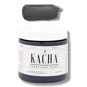 KACHA Furniture Paint - Shadow Grey | Elegant Matte Finish (Available in 2 Sizes)