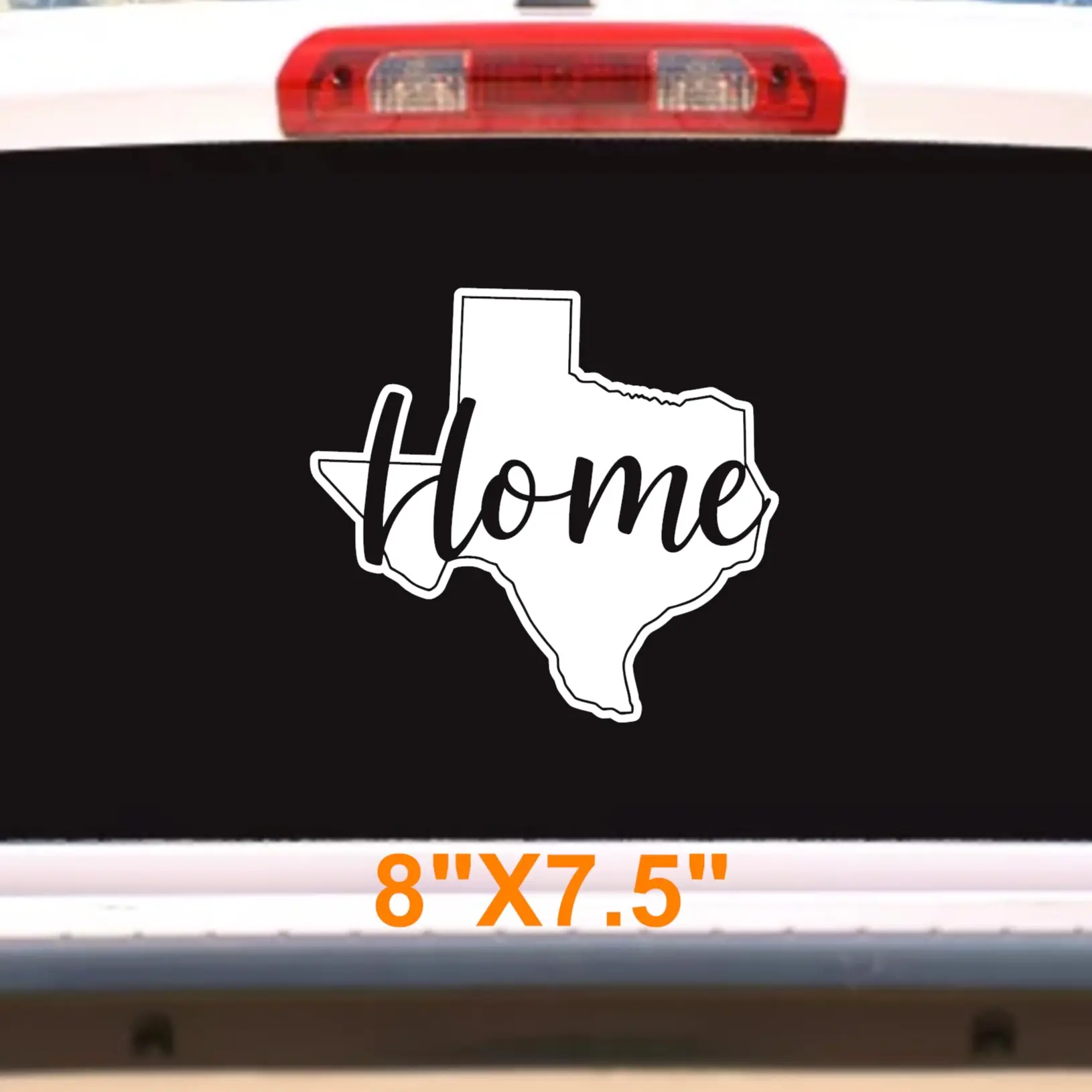 Texas home decal Texas shaped vinyl sticker for car, truck, trailer, window, wall, and home decor, state pride, custom Texas art
