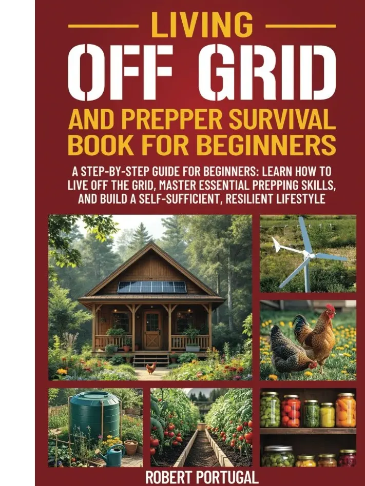 English Living Off Grid & Prepper Survival Guide for Beginners: Emergency Preparedness, Sustainable Practices Adoption, Carbon Footprint Reduction, Self-Sufficient Lifestyle Building Soft Cover Book Regular Edition - Robert Portugal - Mar 9, 2025
