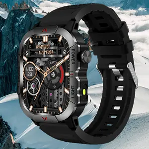 New 2026 Men’s Sports Smartwatch  Bluetooth Call, LED Light, Multi-Sport Modes | iOS & Android