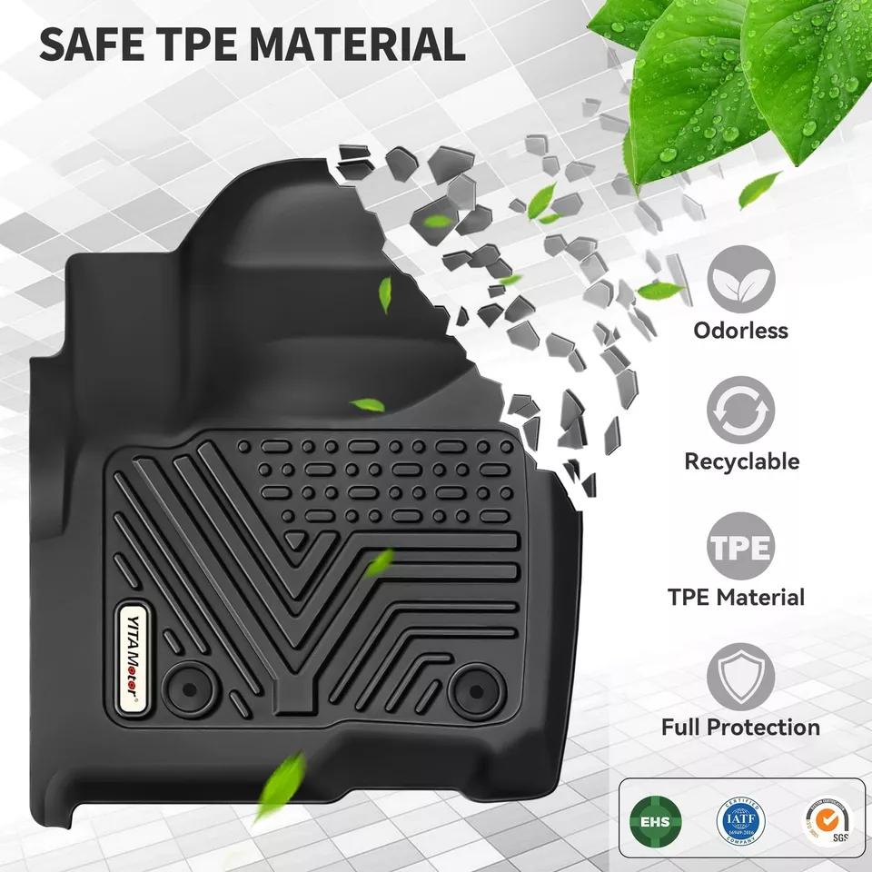 YITAMOTOR Floor Mats Cargo Liner Mat For 2020-2025 Toyota Corolla Sedan TPE