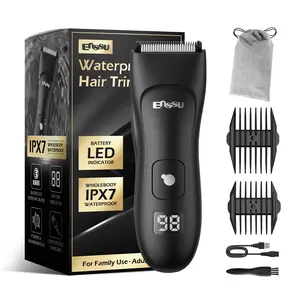 2024 showerproof body trimmer for men electric shaver hair clippers waterproof razors haircut barber kit