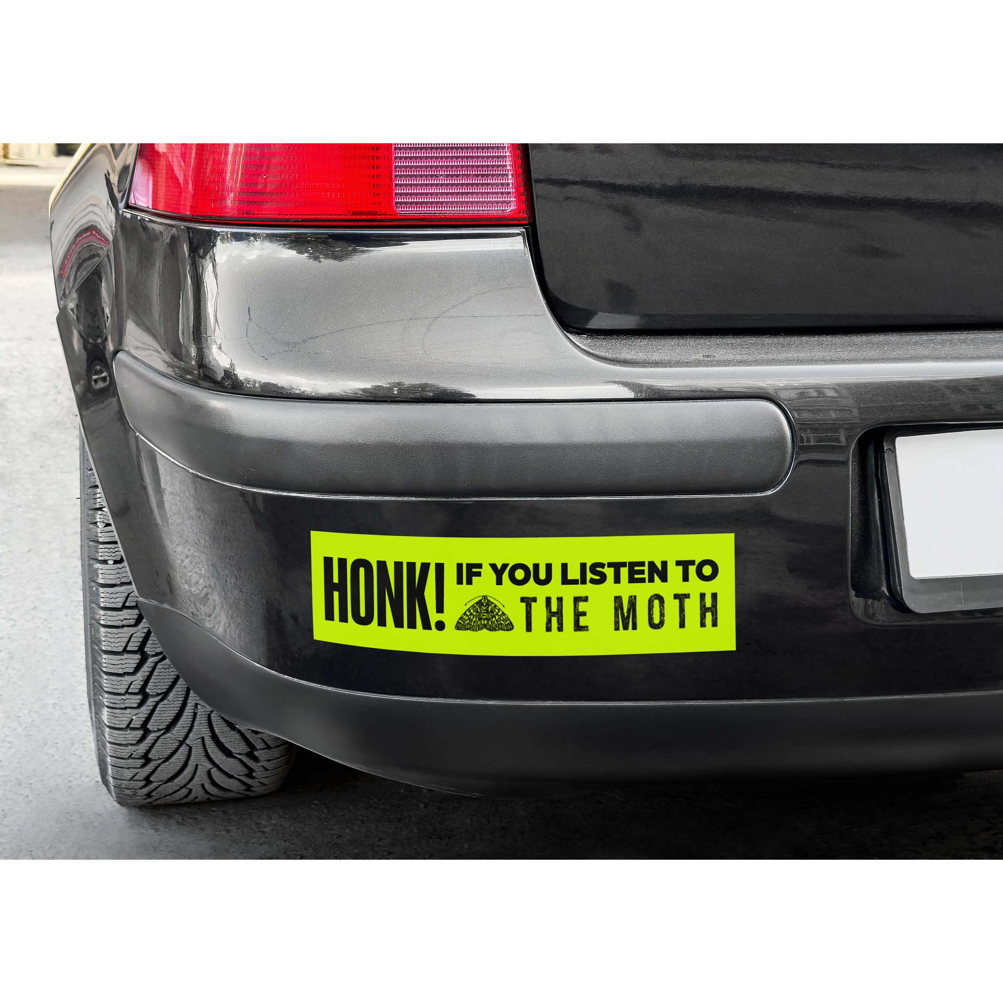Honk The Moth Stories Bumper Magnet