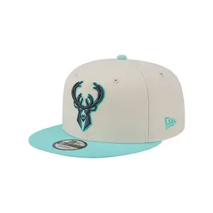 New Era 9Fifty Color Pack Two-Toned Milwaukee Bucks Snapback Hat