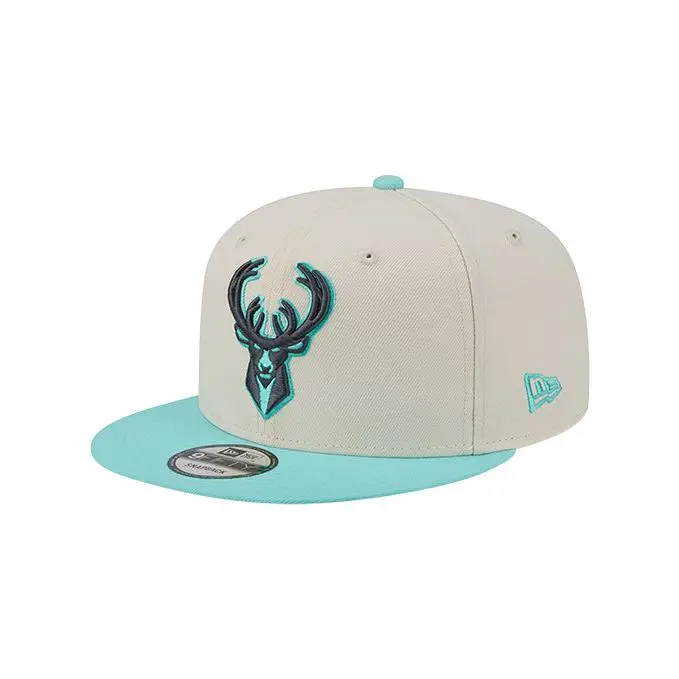 New Era 9Fifty Color Pack Two-Toned Milwaukee Bucks Snapback Hat