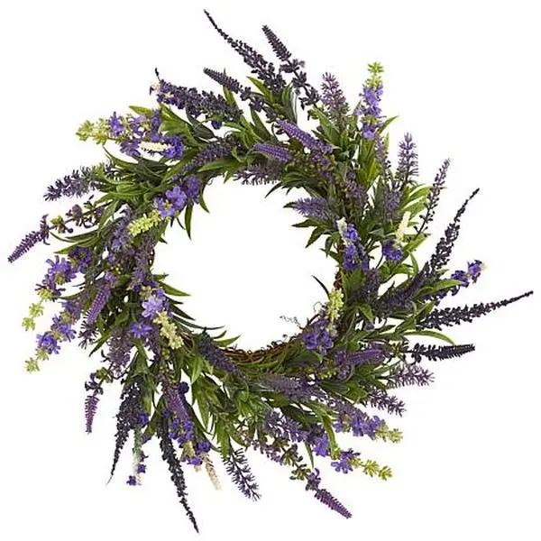 Nearly Natural 18" Lavender Wreath Nearly Natural 18" Lavender Wreath